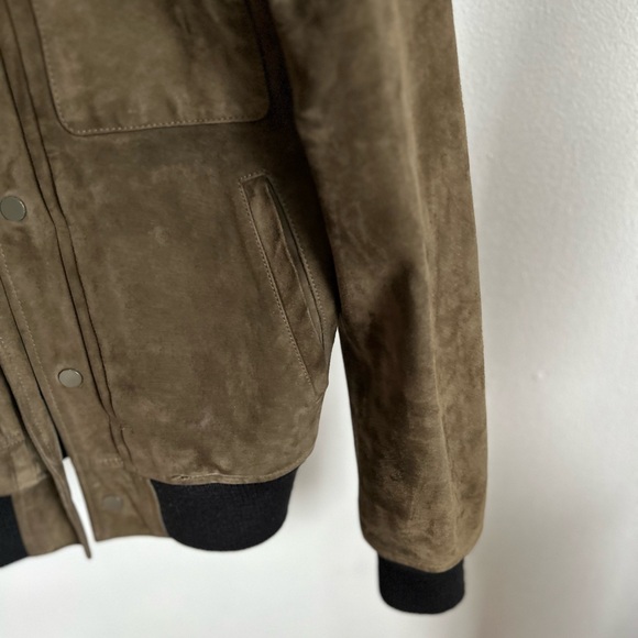 Club Monaco goat leather jacket - Picture 6 of 10